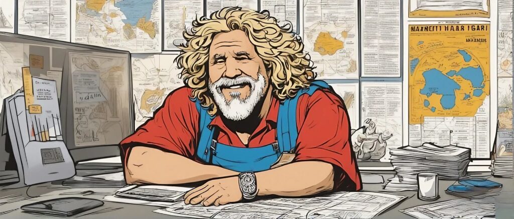 Sammy Hagar going though business analysis