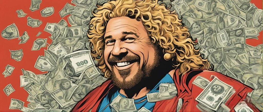 Sammy Hagar's net worth, money background