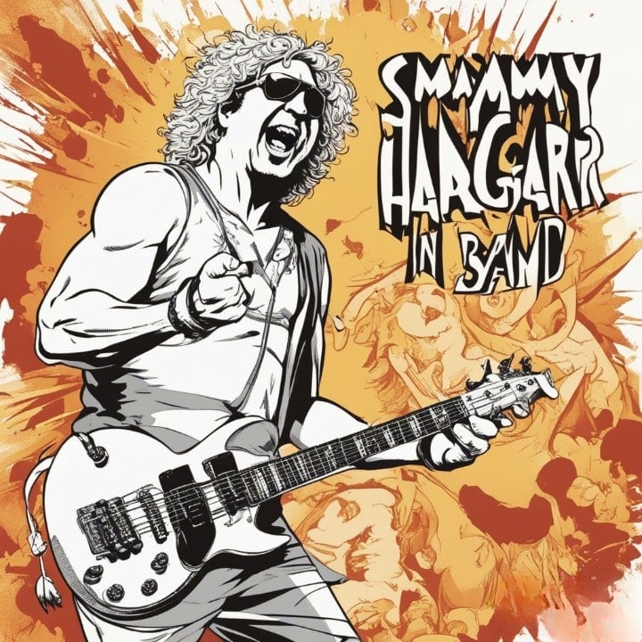 Sammy Hagar cover photo for the album