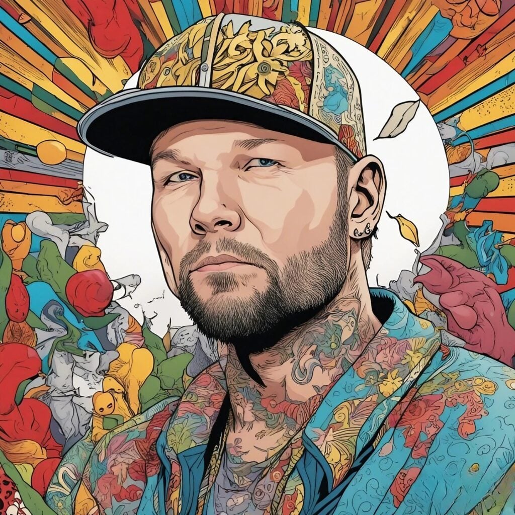 fred durst portrait