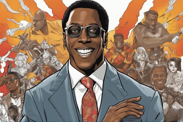 Arsenio Hall illustrated biography