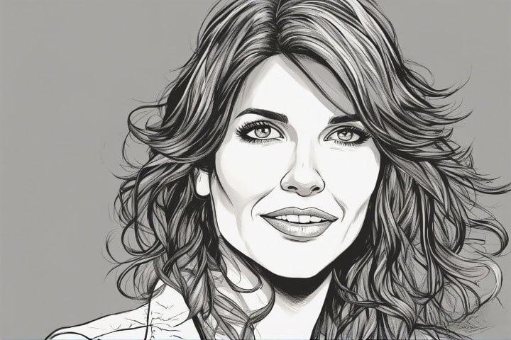 Kristi Noem illustrated biography