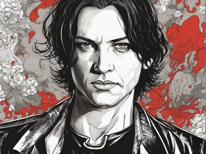 brian molko portrait