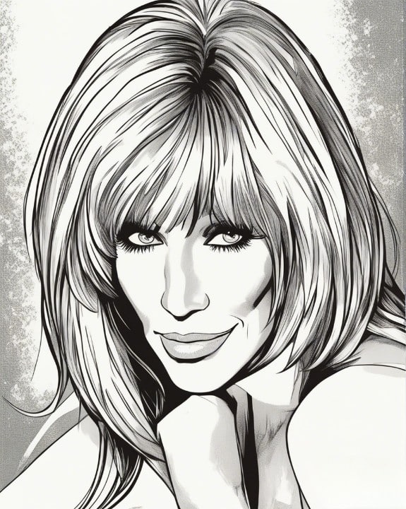 Suzanne Somers portrait