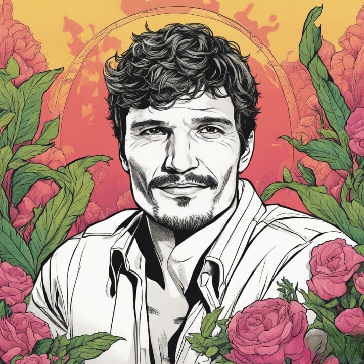 pedro pascal portrait