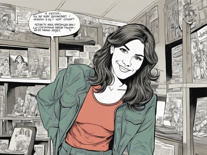 kristi noem as a teenager in high school