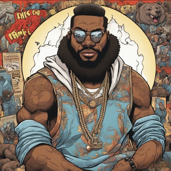 tee grizzly on music album cover