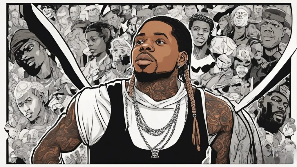 lil durk portrait