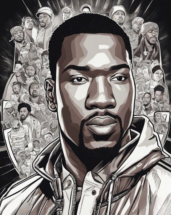 meek mill portrait