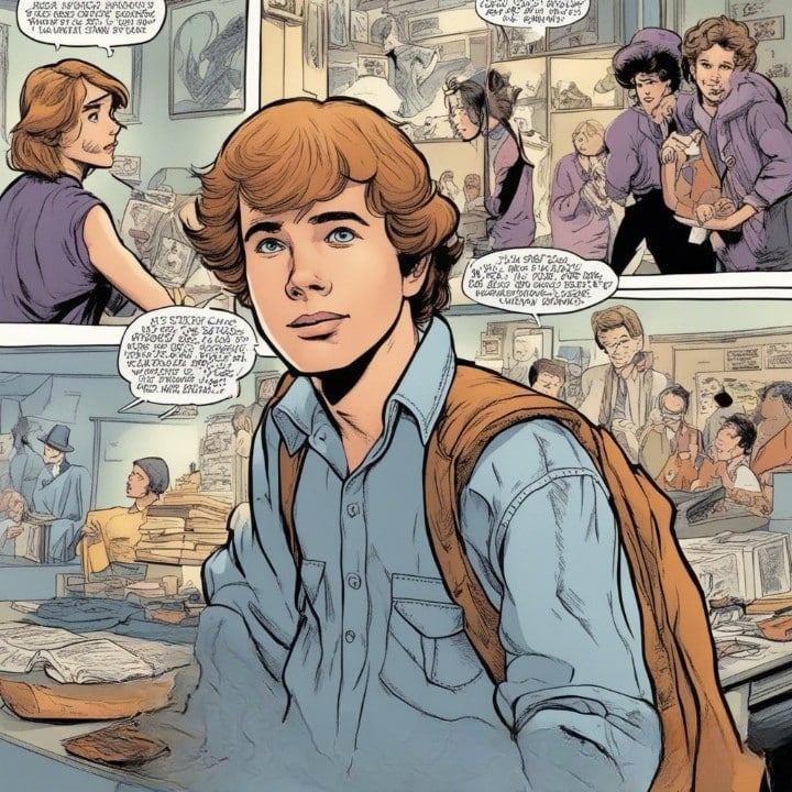 Clint Howard as a teenager acting