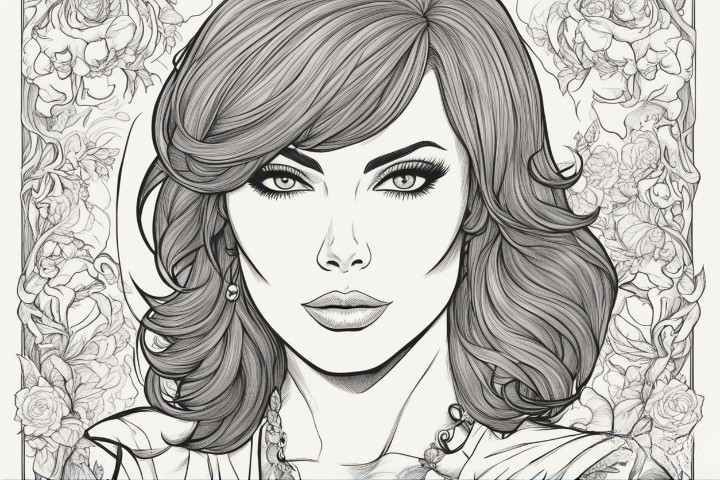 Tina Louise illustrated biography