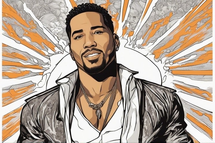 Romeo Santos illustrated biography