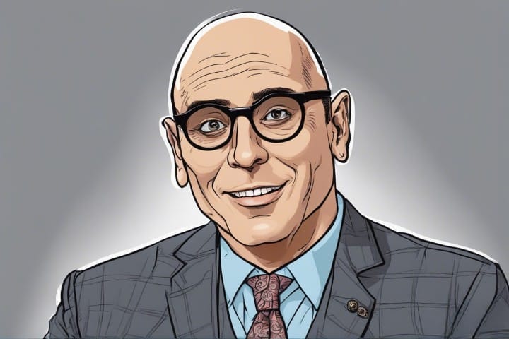 Willie Garson illustrated biography