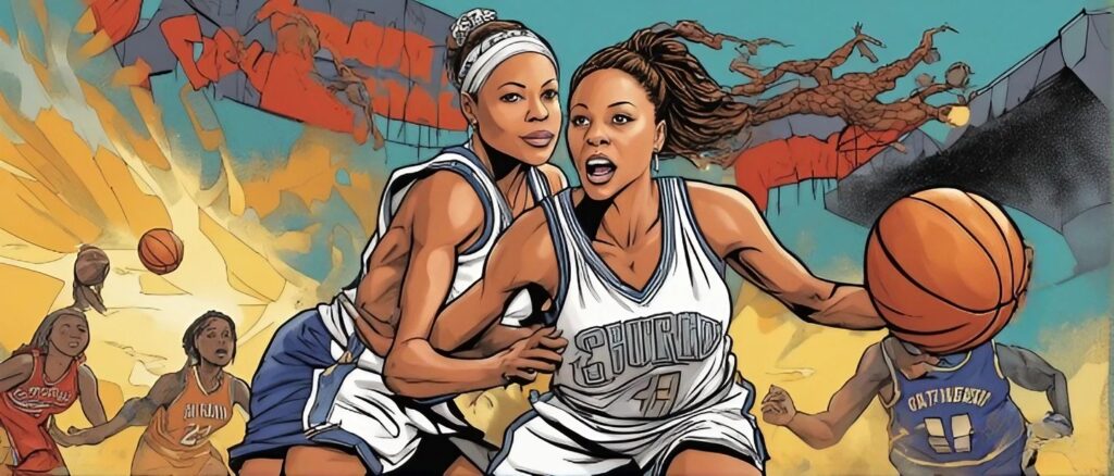 sonya curry playing basketball