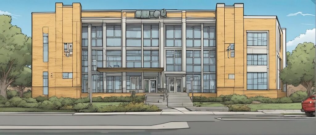 school building photo