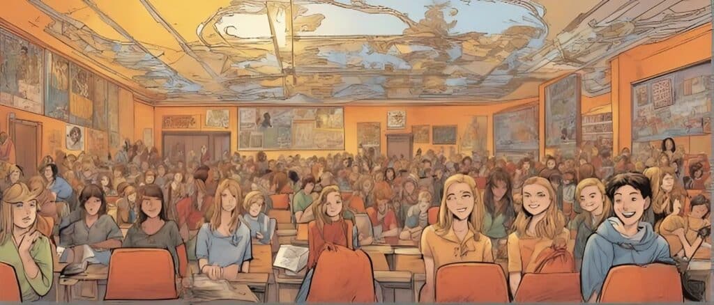 school photo of kids